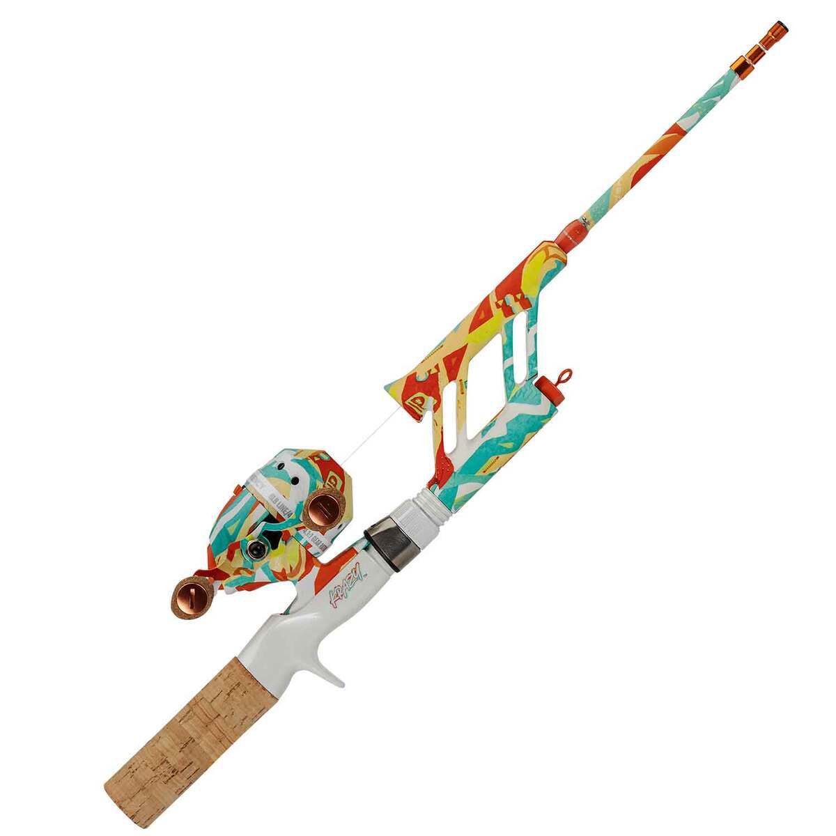 Profishiency Krazy Pocket Spincast Rod and Reel Combo - 18-30in, Light ...