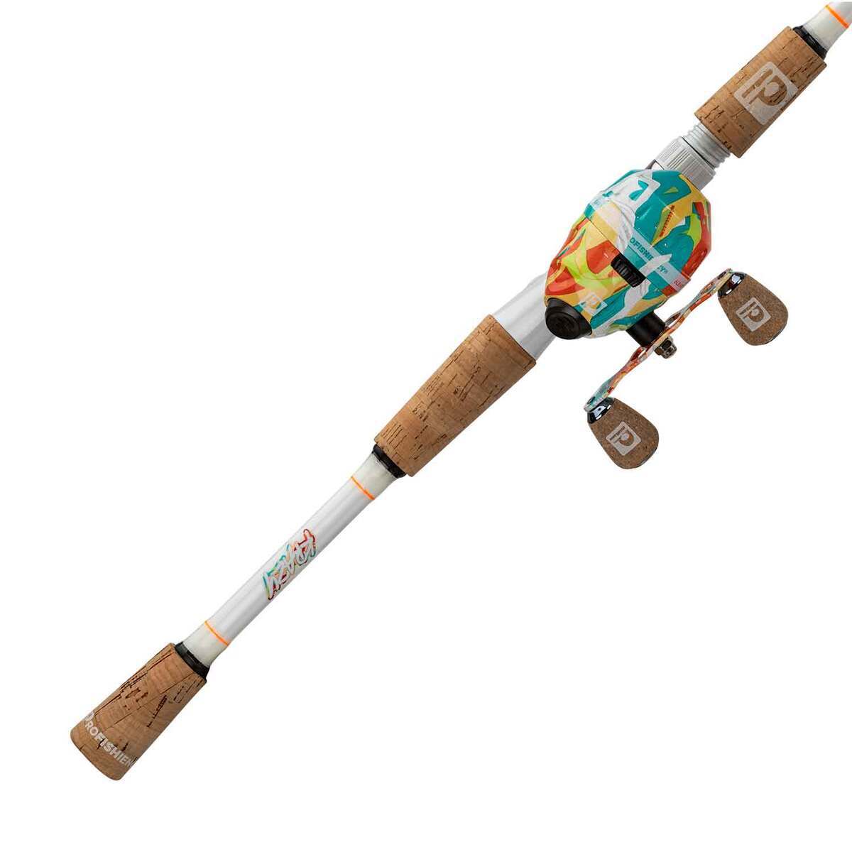 Krazy Rods Profishiency Krazy Recreational Spincast Rod and Reel Combo - 6ft ...