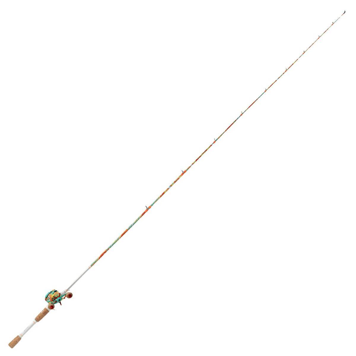 Krazy Rods Profishiency Krazy Rod and Reel Casting Combo - 7ft 2in, Medium Heavy ...