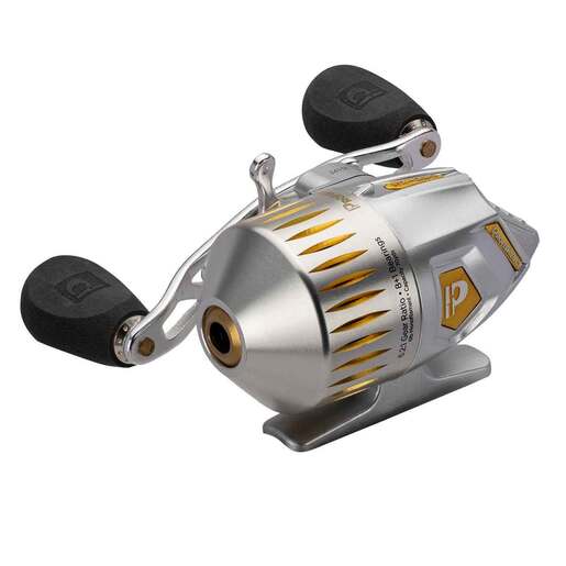 Profishiency Micro Sniper Spincast Reel – Silver/Gold Micro