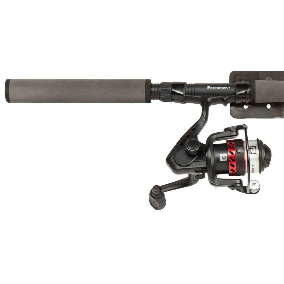 Profishiency Micro Telescopic Spinning Rod and Reel Combo - 5ft, Medium Light Power, 1pc - Black, Red Profishiency Micro Telescopic Spinning Rod and Reel Combo - 5ft, Medium Light Power, 1pc - Black, Red
