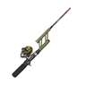 Profishiency Pocket Combo Deluxe Travel Kit Spincast Rod and Reel Combo - 30in, Light Action, 1pc - Green