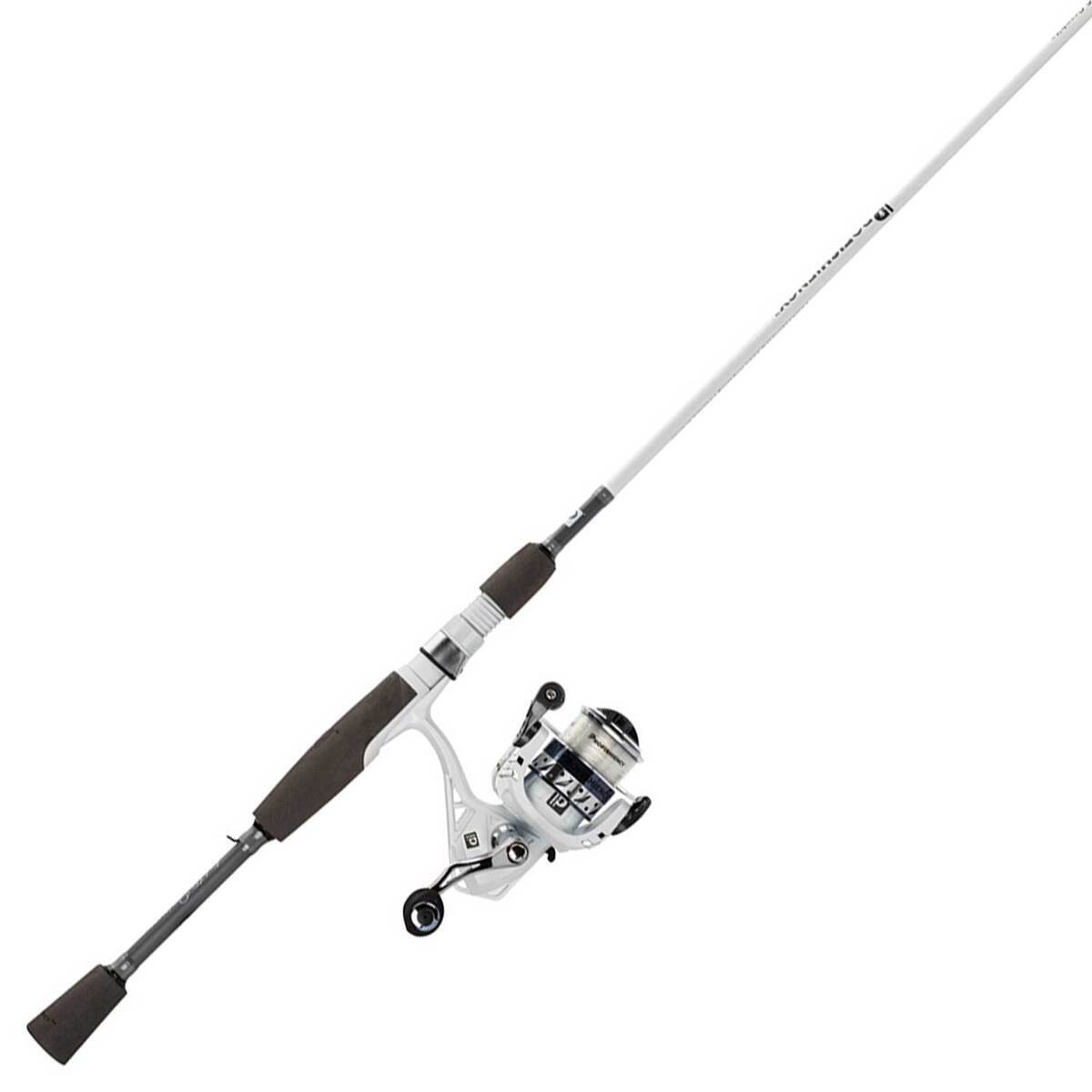 Profishiency Gray/White Spinning Rod and Reel Combo - 6ft 3in, Medium Power, 2pc - Gray/White 200 Profishiency Gray/White Spinning Rod and Reel Combo - 6ft 3in, Medium Power, 2pc - Gray/White 200