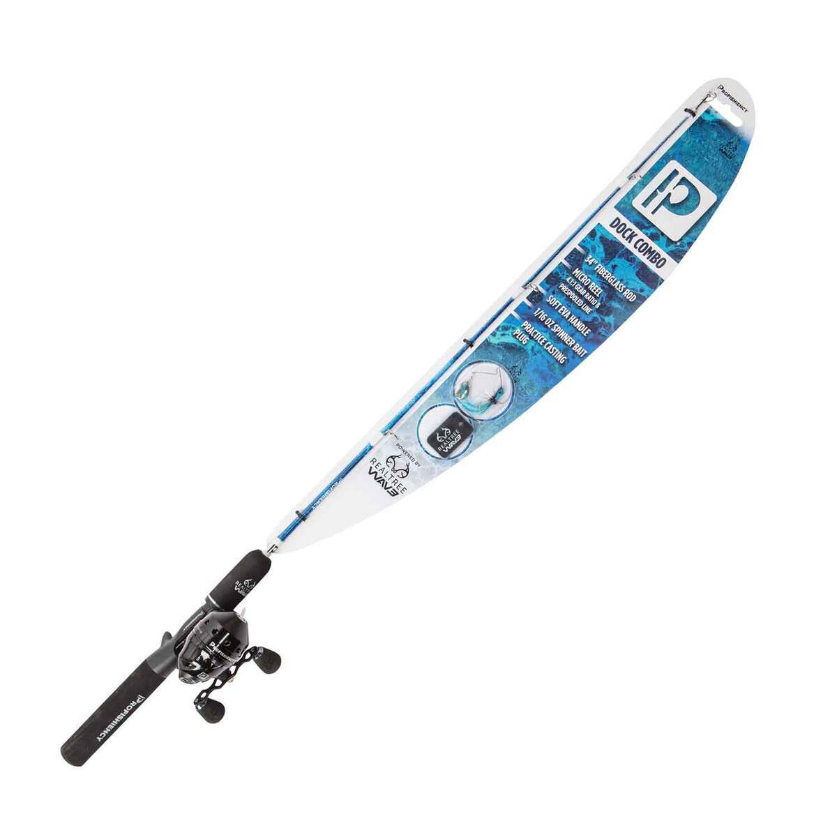 Profishiency Dock Spincast Rod and Reel Combo | Sportsman's Warehouse