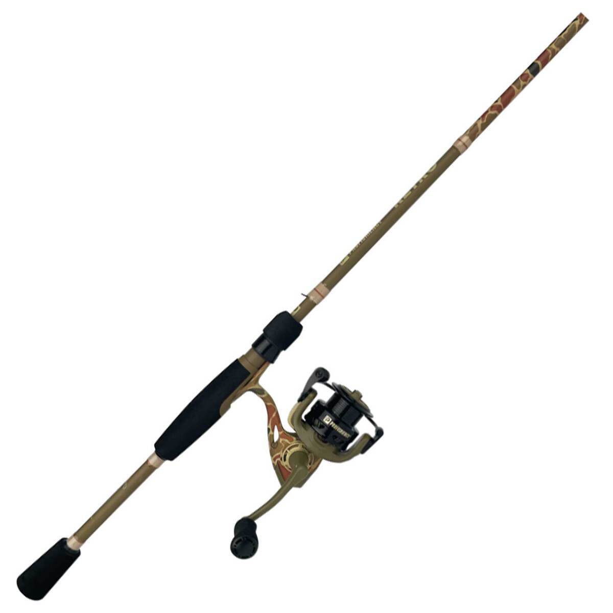 7 foot medium heavy spinning rod and reel combo ProFISHiency Krazy Nylon reel seat Lew's Valor 7' Medium Heavy