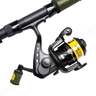 Profishiency Bumblebee Spinning Rod and Reel Combo - 5ft 6in, Medium Power, 2pc - Black/Yellow