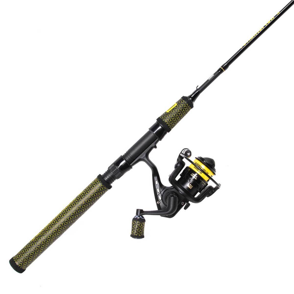 Profishiency Bumblebee Spinning Rod and Reel Combo - 5ft 6in, Medium Power, 2pc - Black/Yellow Profishiency Bumblebee Spinning Rod and Reel Combo - 5ft 6in, Medium Power, 2pc - Black/Yellow