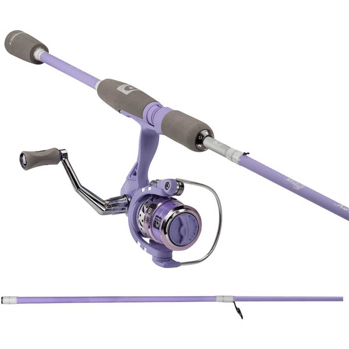 Profishiency Stream Queen Spinning Rod and Reel Combo - 6ft 6in, Medium ...