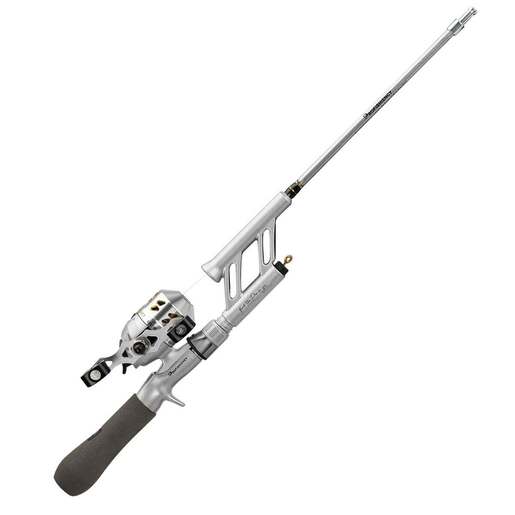 Profishiency Tiny But Mighty Pocket Spincast Rod and Reel Combo – Silver/Gold Micro
