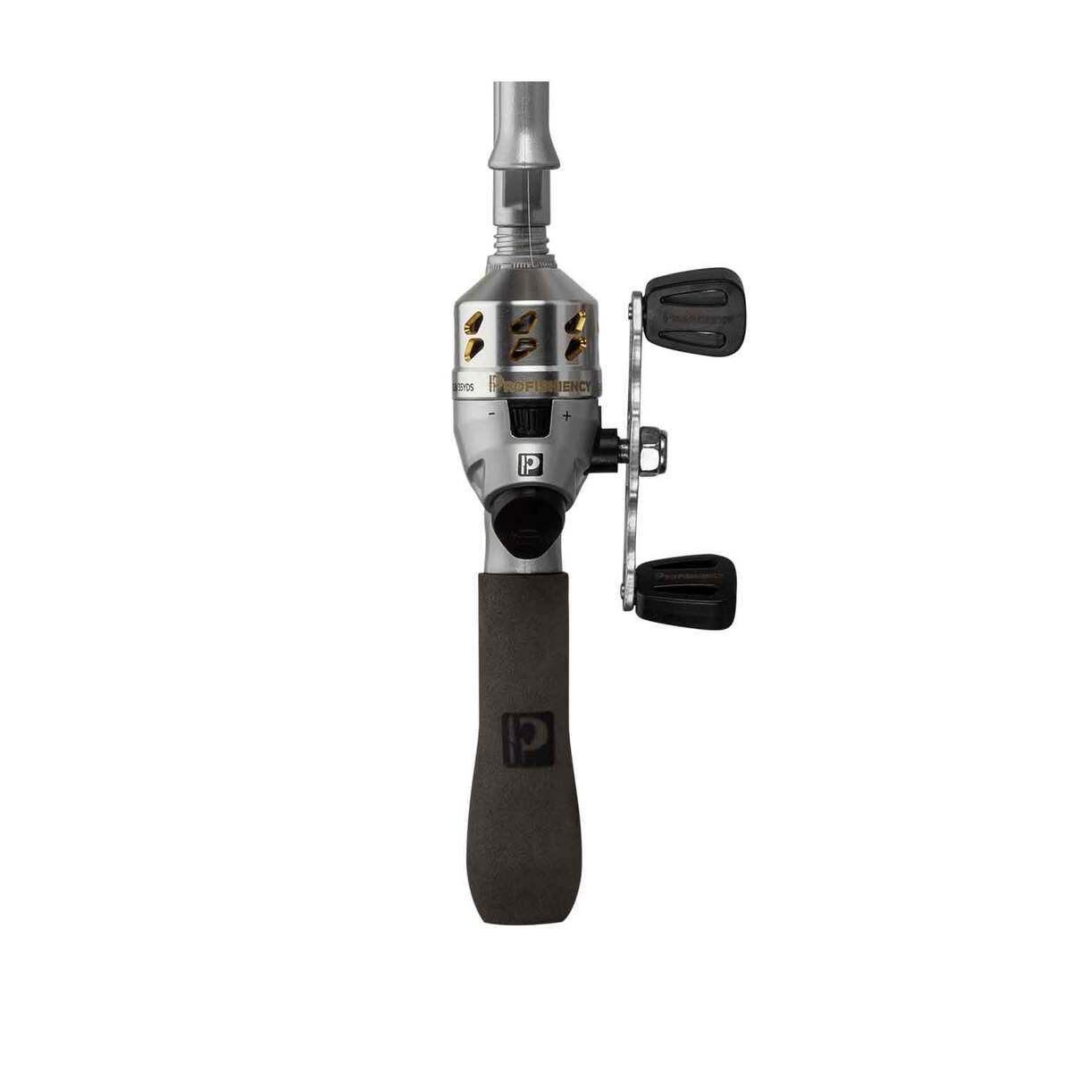 Profishiency Tiny But Mighty Pocket Spincast Rod and Reel Combo - 14.5-20in, Light Power, 1pc - Silver/Gold Micro Profishiency Tiny But Mighty Pocket Spincast Rod and Reel Combo - 14.5-20in, Light Power, 1pc - Silver/Gold Micro