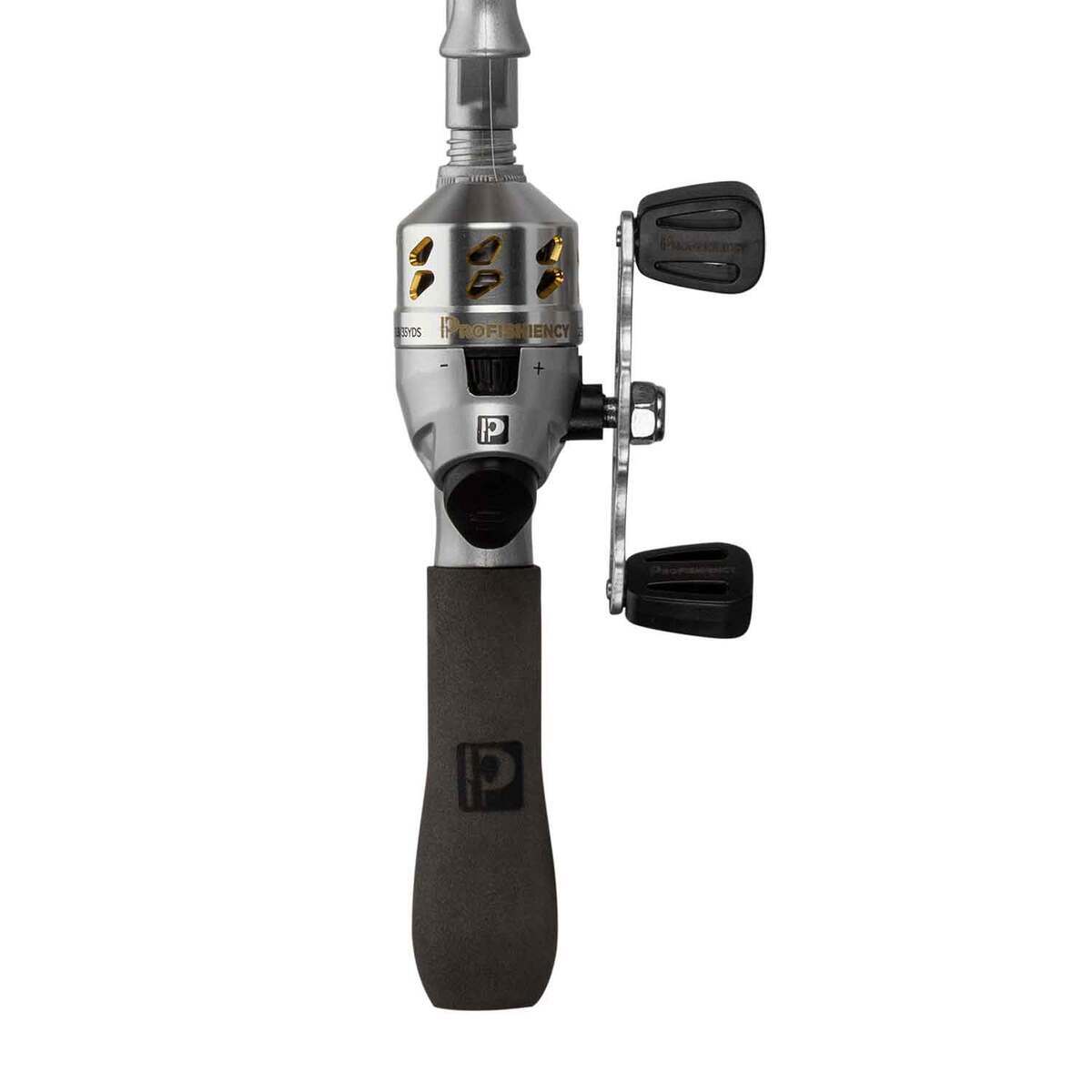 Profishiency Tiny but Mighty Spincast Pocket Combo - 20in, Light Power, 1pc - Silver/Gold Profishiency Tiny but Mighty Spincast Pocket Combo - 20in, Light Power, 1pc - Silver/Gold