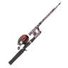 Profishiency USA Flag Travel Spincast Rod and Reel Combo - 5ft 6in, Medium Light Action, 1pc - USA Flag