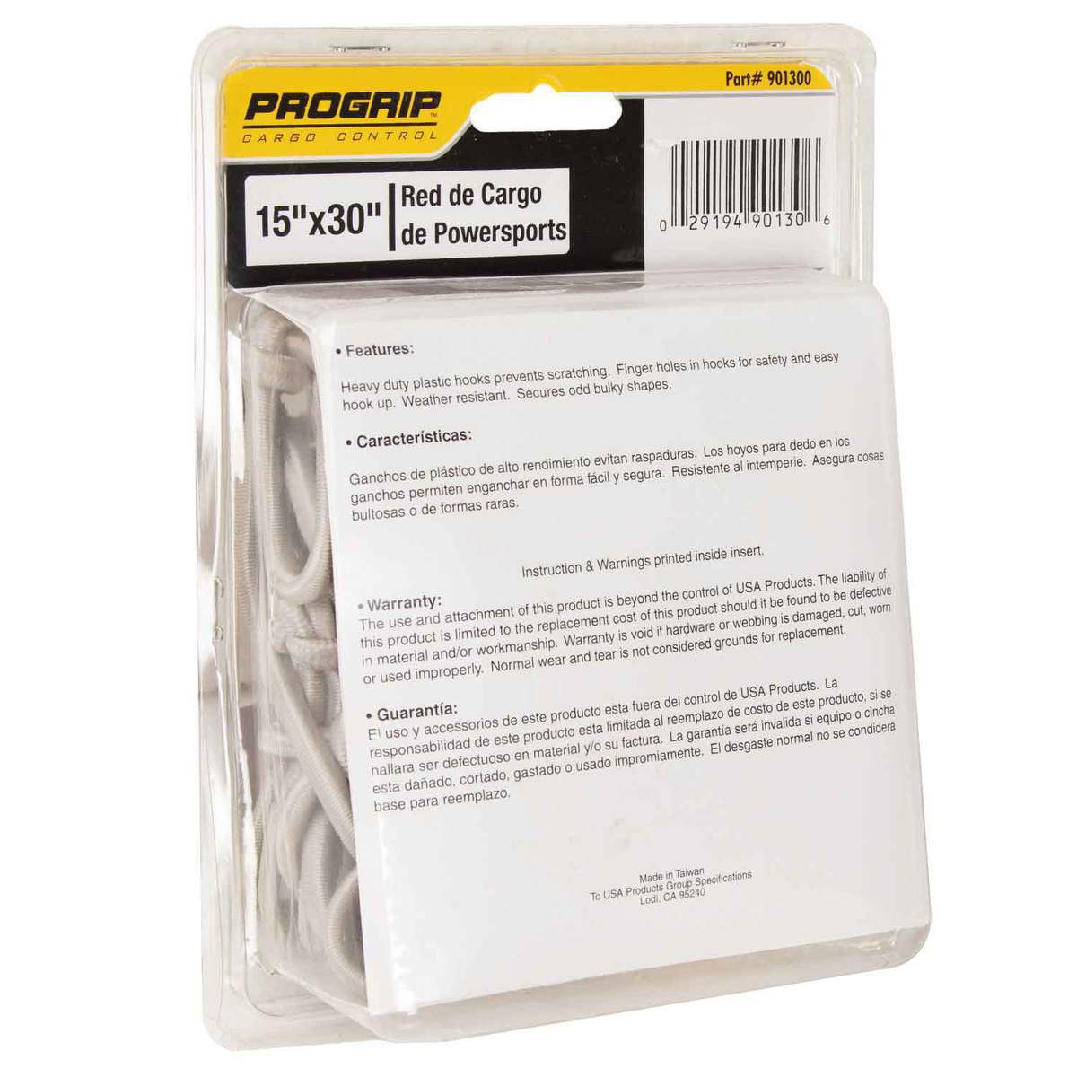 ProGrip 15x30 Powersports Cargo Net - White ProGrip 15x30 Powersports Cargo Net - White