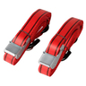 ProGrip 2 Pack 8ft Quick Release Tie Down - Red