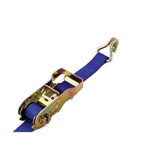 ProGrip Open Zinc Plated Handle Ratchet Straps - Blue 1