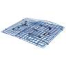 Promar Deluxe Folding Blue Crab Trap - Blue, 21in X 9in - Blue