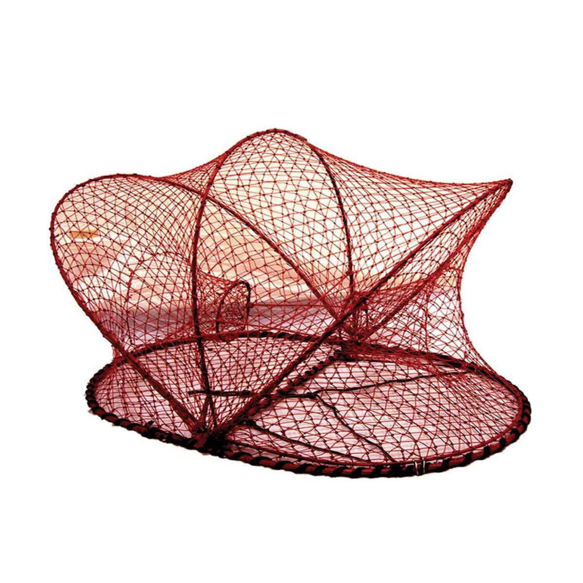 collapsible bait fish trap Foldable - Folding Crawfish Trap metal collapsible fish trap on the market today 6/12 Holes Minnow Traps for