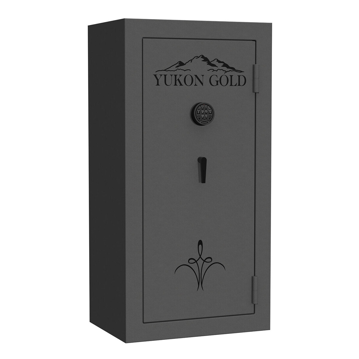Grey Safe Browning Yukon Gold 24 Gun Safe - Charcoal Gray | Sportsman's Warehouse