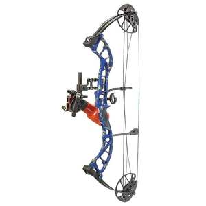 PSE D3 40lbs Right Hand DK'D Blued Compound Bow