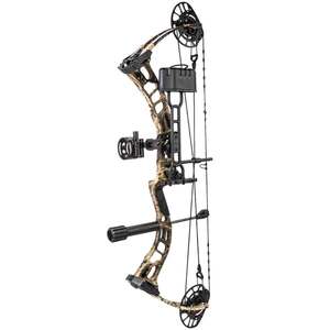 PSE Brute ATK 70lb Left Hand Mossy Oak Country Compound Bow - RTS Hunter Package