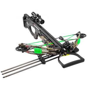 PSE Coalition Frontier Black/Camo Crossbow - Coalition Package
