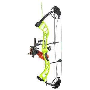 PSE D3 40lbs Right Hand Green DK'D Compound Bow - Cajun Package