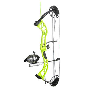 PSE D3 40lbs Right Hand Green DK'D Compound Bow - Reel Package