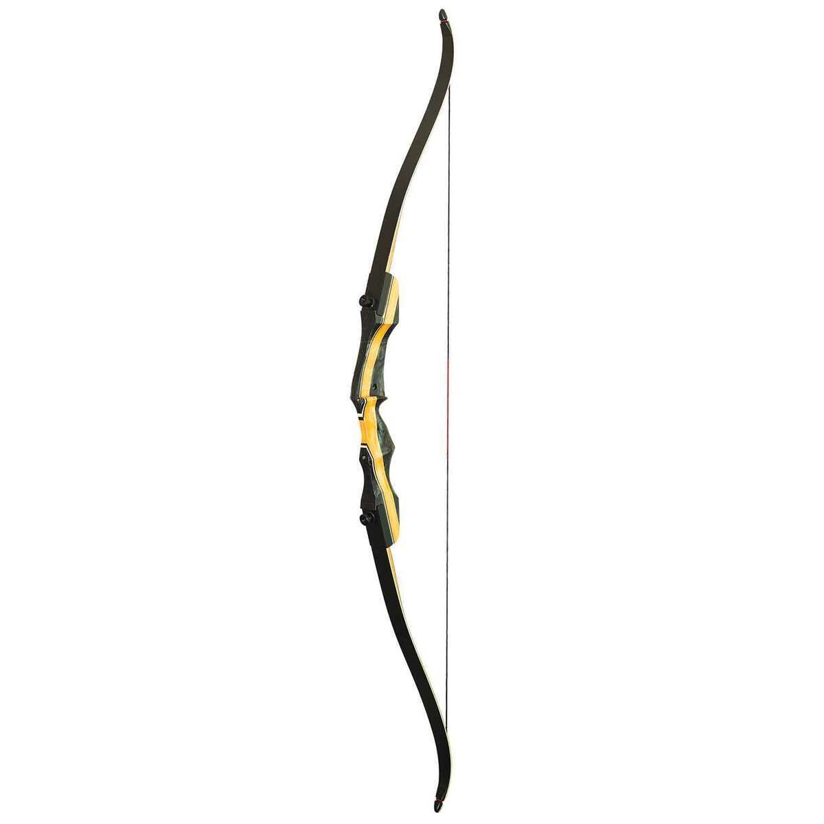PSE Nighthawk 30lbs Right Hand Yellow Traditional Recurve Bow - Yellow PSE Nighthawk 30lbs Right Hand Yellow Traditional Recurve Bow - Yellow