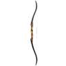 PSE Shaman 40lbs Right Hand Black/Wood Traditional Recurve Bow - Black