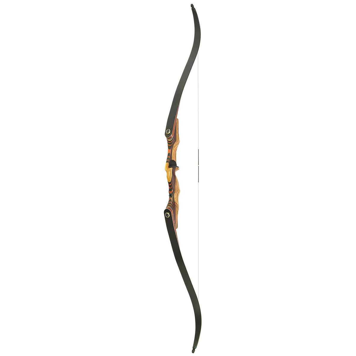 PSE Shaman 40lbs Right Hand Black/Wood Traditional Recurve Bow - Black PSE Shaman 40lbs Right Hand Black/Wood Traditional Recurve Bow - Black