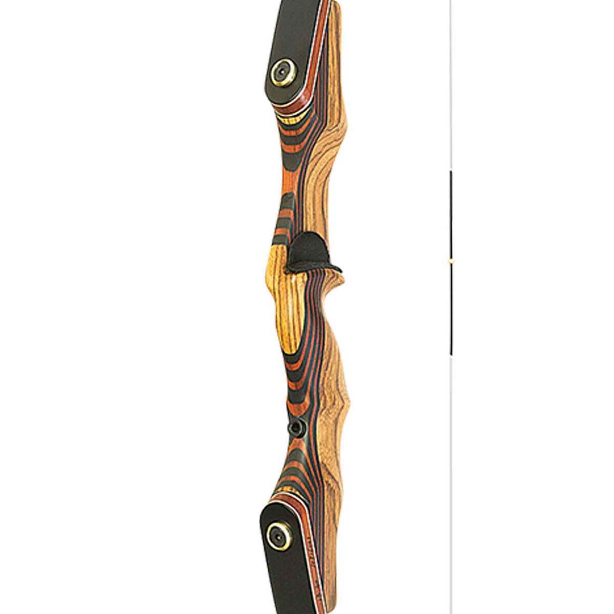 PSE Shaman 40lbs Right Hand Black/Wood Traditional Recurve Bow - Black PSE Shaman 40lbs Right Hand Black/Wood Traditional Recurve Bow - Black