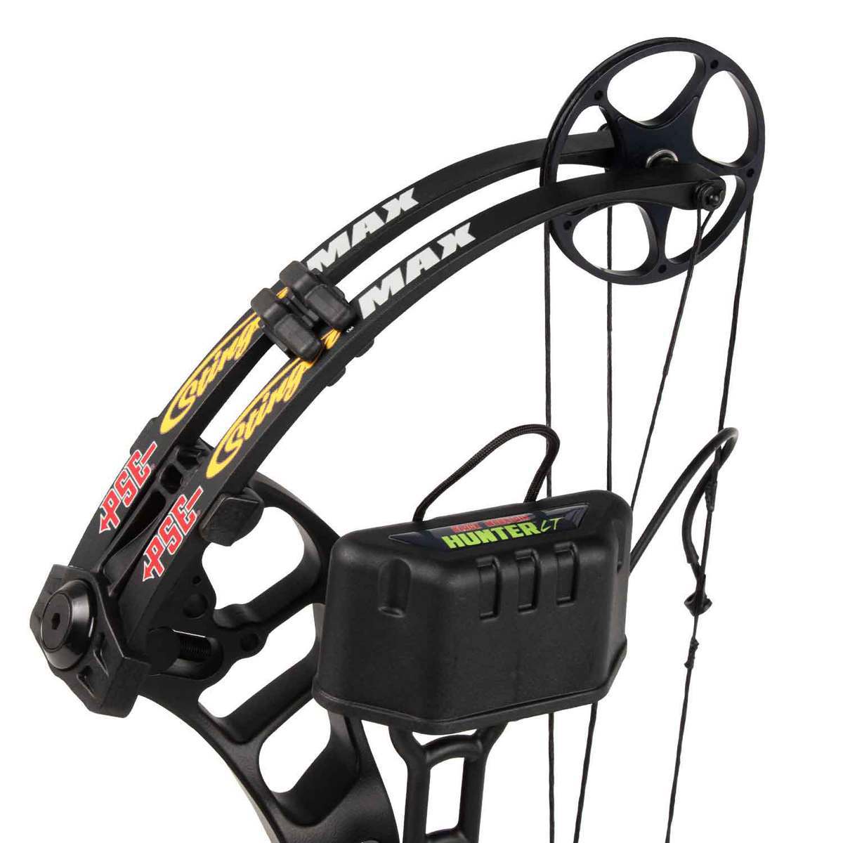 PSE Stinger Max 70lbs Left Handed Black Compound Bow - RTS Package - Black PSE Stinger Max 70lbs Left Handed Black Compound Bow - RTS Package - Black