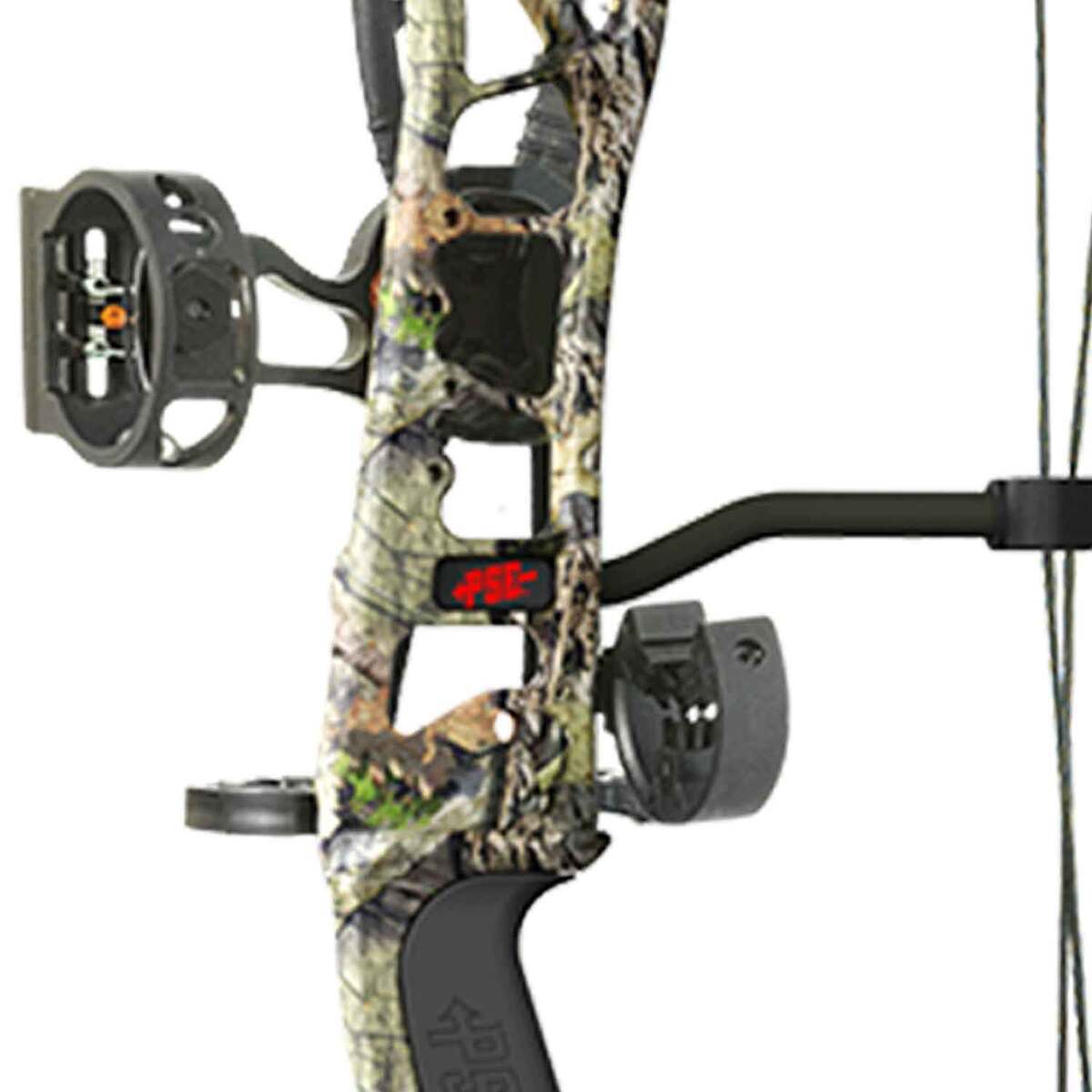 Compound Boy PSE Uprising 12-72lbs Left Hand Mossy Oak Country Youth Compound Bow ...