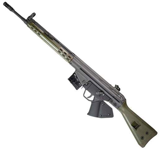 PTR GI 100 308 Winchester 18in Classic Green Parkerized Semi Automatic Modern Sporting Rifle - 10+1 Rounds - Green image