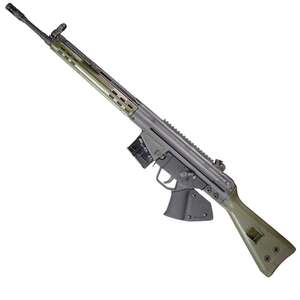 PTR GIR 7.62mm NATO 18in Classic Green Parkerized Semi Automatic Modern Sporting Rifle - 10+1 Rounds