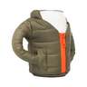 Puffin Coolers Beverage Jacket Cozy - Green and Orange - Green
