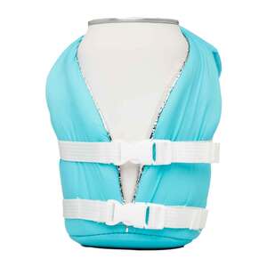 Puffin Coolers Beverage Life Vest Cozy - Sky Blue