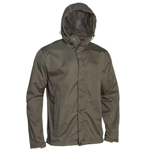 Pulse Men's Pod Waterproof Packable Rain Jacket - Green S - Pulse