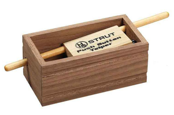 Push button turkey call