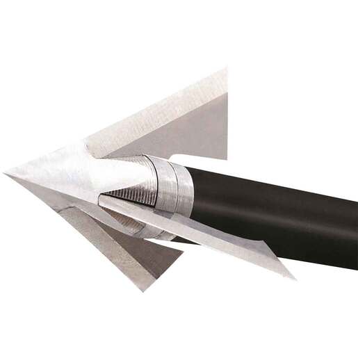 QAD Exodus Full Blade 125gr Fixed Broadhead – 3 Pack