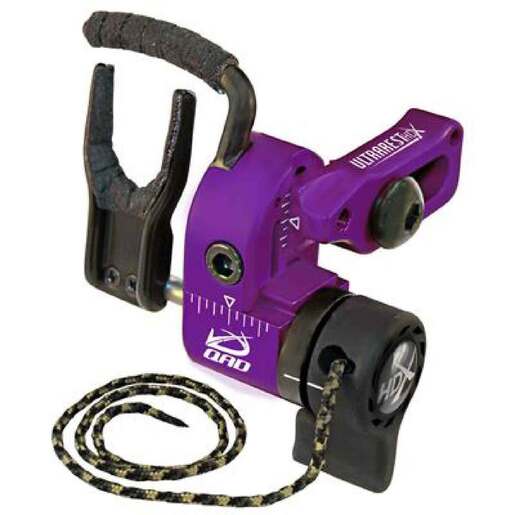 QAD Ultrarest HDX String Driven Arrow Rest – Purple – Purple