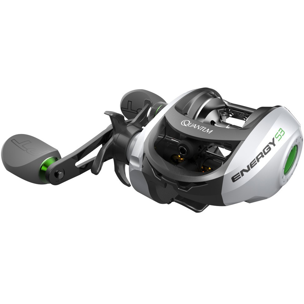Quantum Energy S3 PT Casting Reel - Size 100, Right Retrieve - 100 Quantum Energy S3 PT Casting Reel - Size 100, Right Retrieve - 100