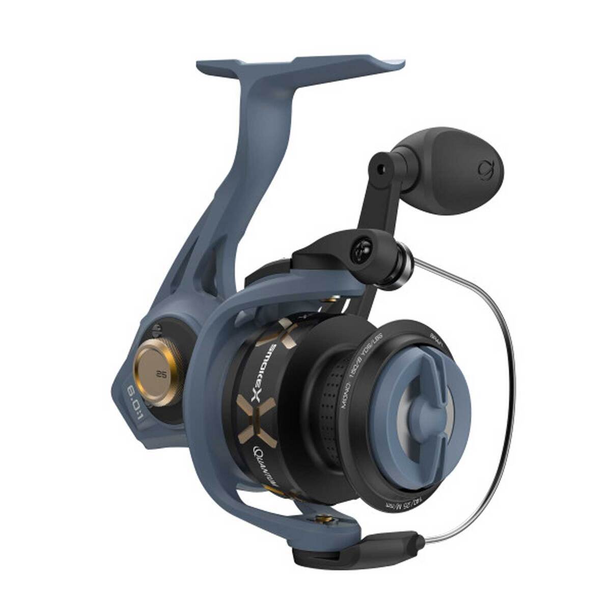 Quantum Smoke XPT Spinning Reel - Size 25 - Blue 25 Quantum Smoke XPT Spinning Reel - Size 25 - Blue 25