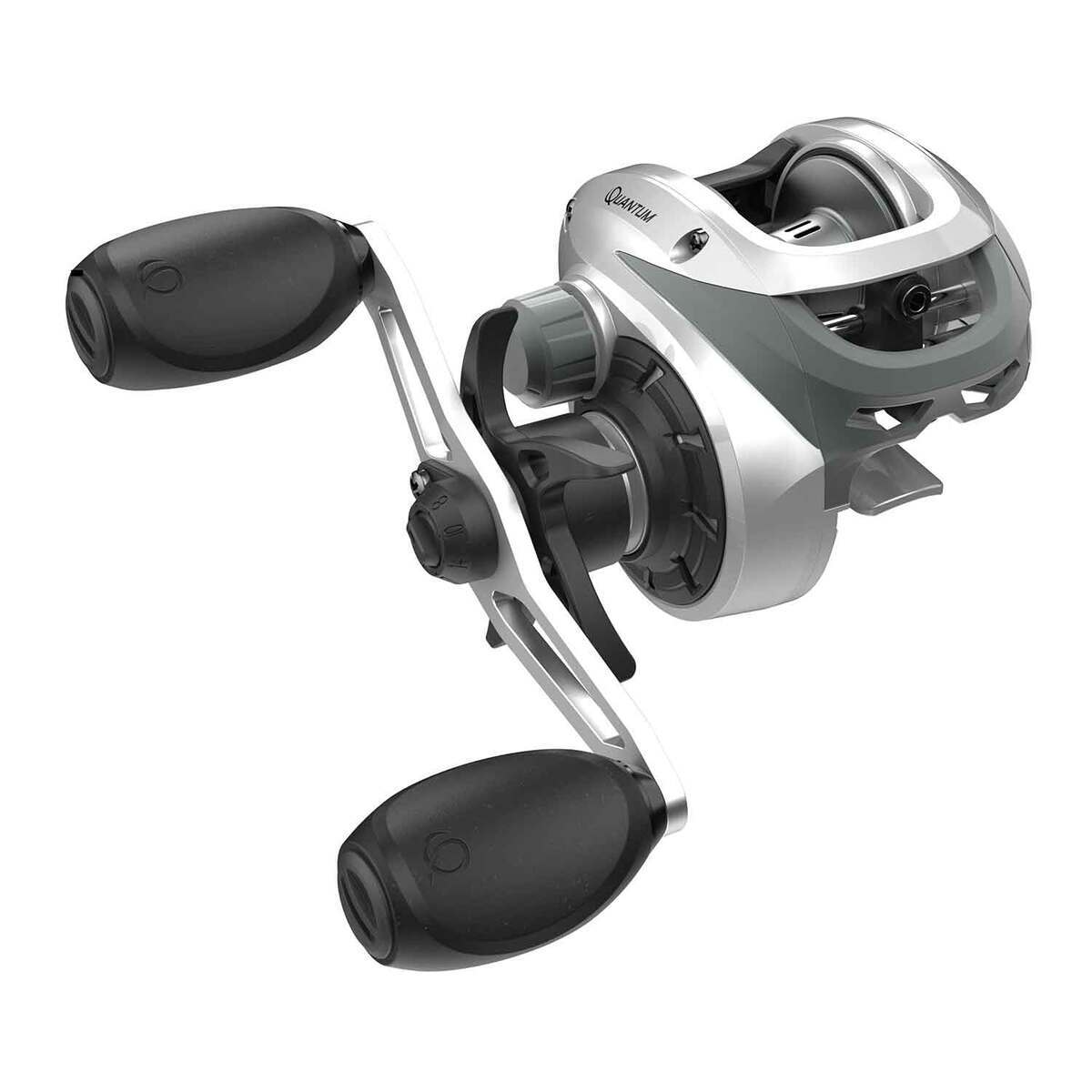 Quantum Throttle Casting Reel - 100HC, Right, 7.3:1 - Silver, Black 100HC Quantum Throttle Casting Reel - 100HC, Right, 7.3:1 - Silver, Black 100HC