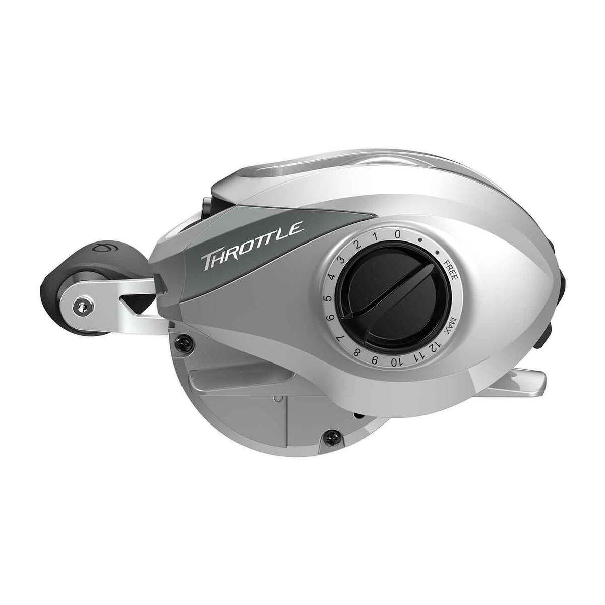 Quantum Throttle Casting Reel - 100HC, Right, 7.3:1 - Silver, Black 100HC Quantum Throttle Casting Reel - 100HC, Right, 7.3:1 - Silver, Black 100HC