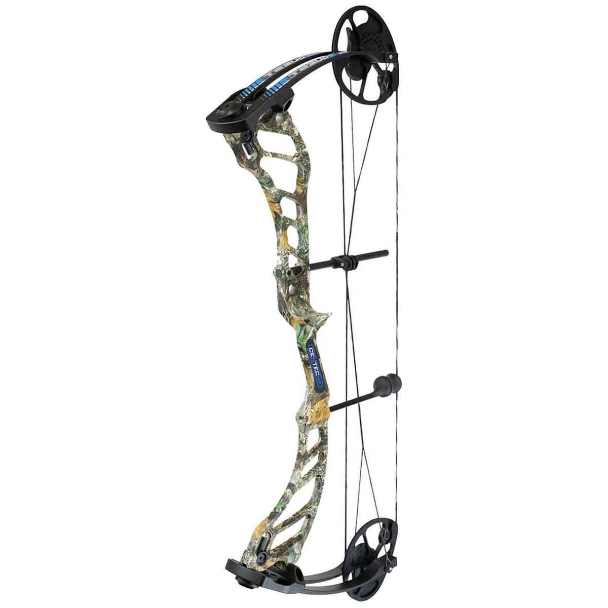 Quest Centec 40-55lbs Left Hand Realtree Edge Camo Compound Bow ...