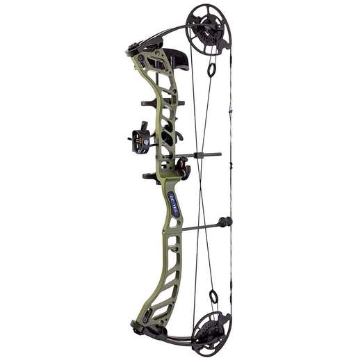 Quest Centec 55-70lbs Right Hand Army Green Compound Bow – Package – Green