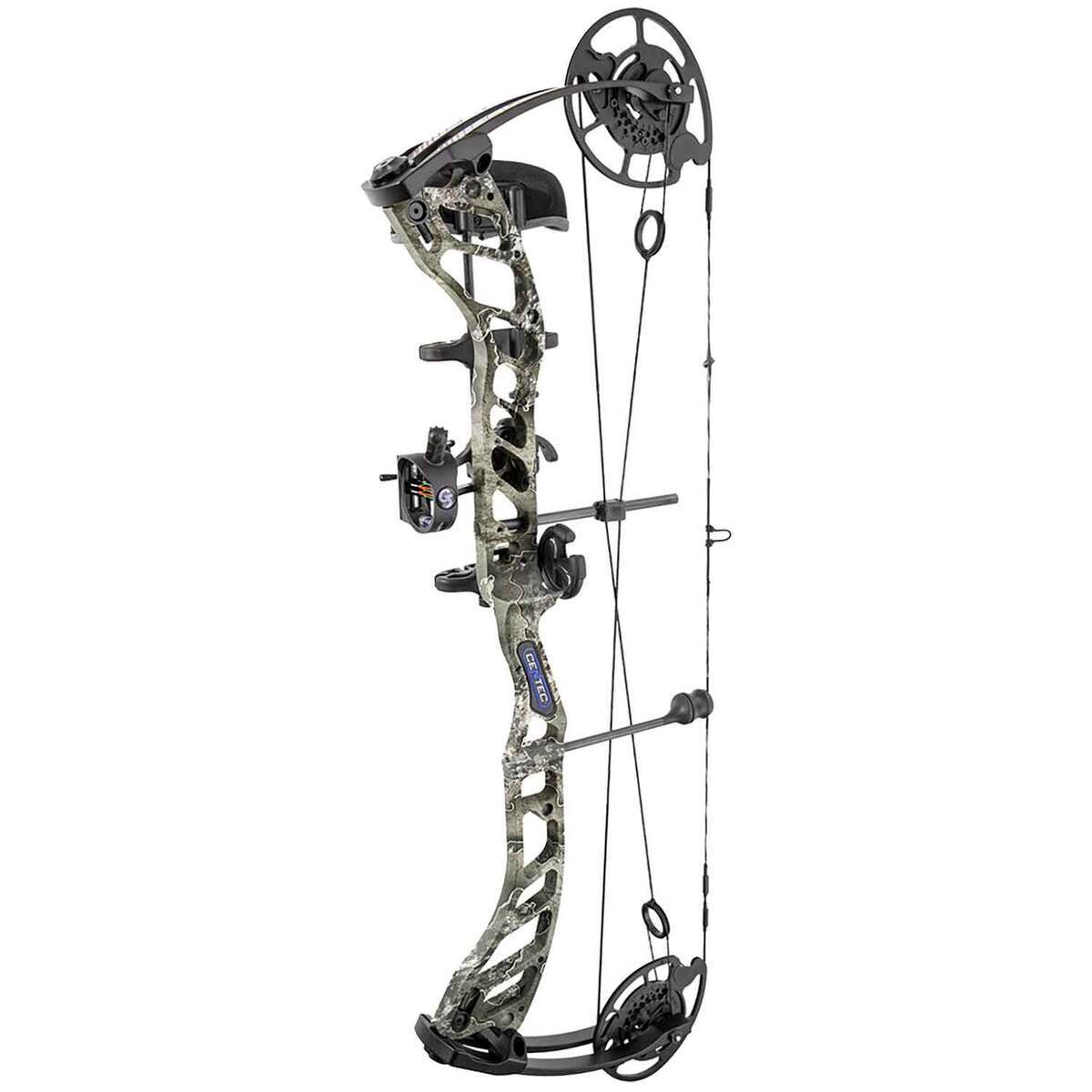 Quest Centec 55-70lbs Right Hand Realtree Escape Camo Compound Bow ...