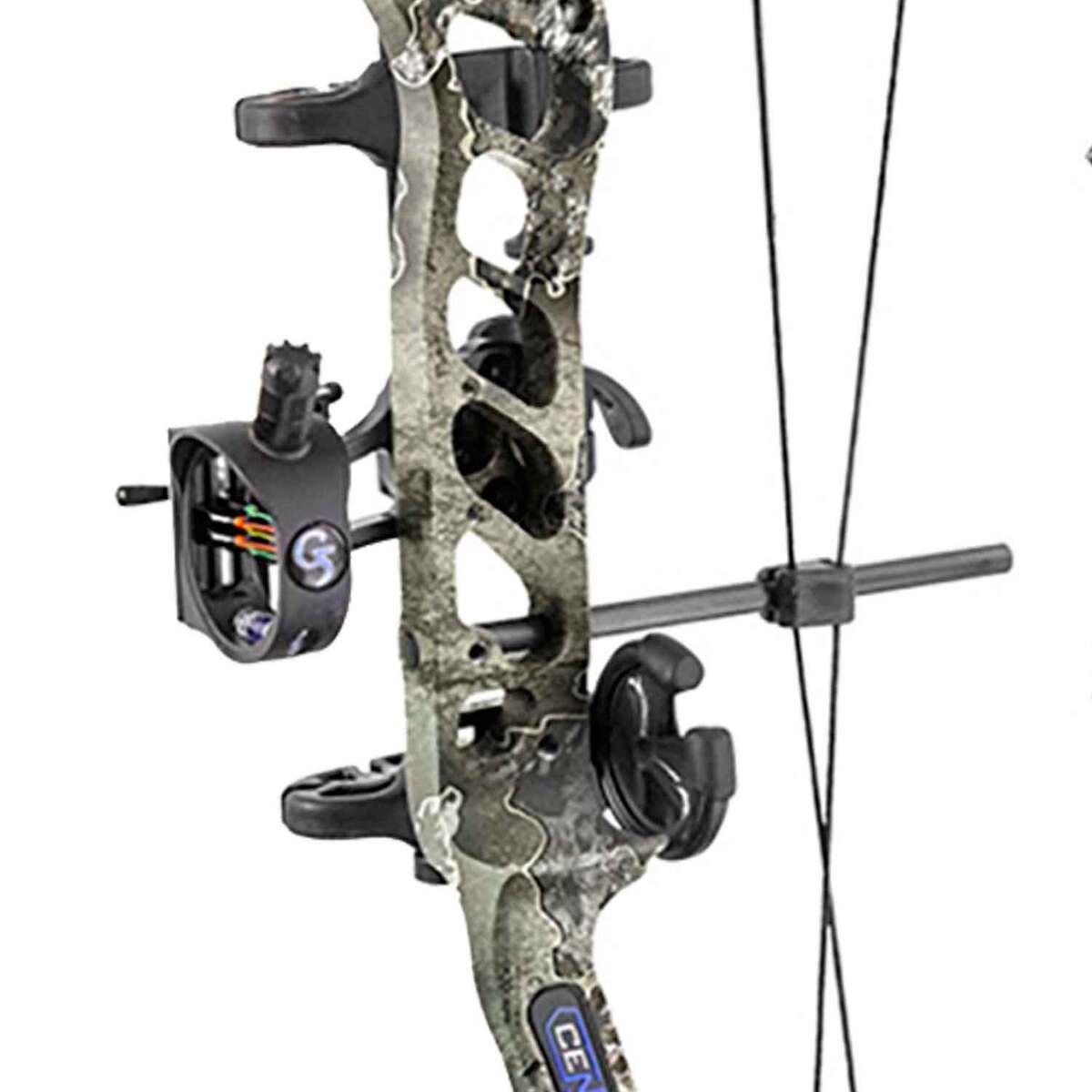 Quest Centec 55-70lbs Right Hand Realtree Escape Camo Compound Bow ...