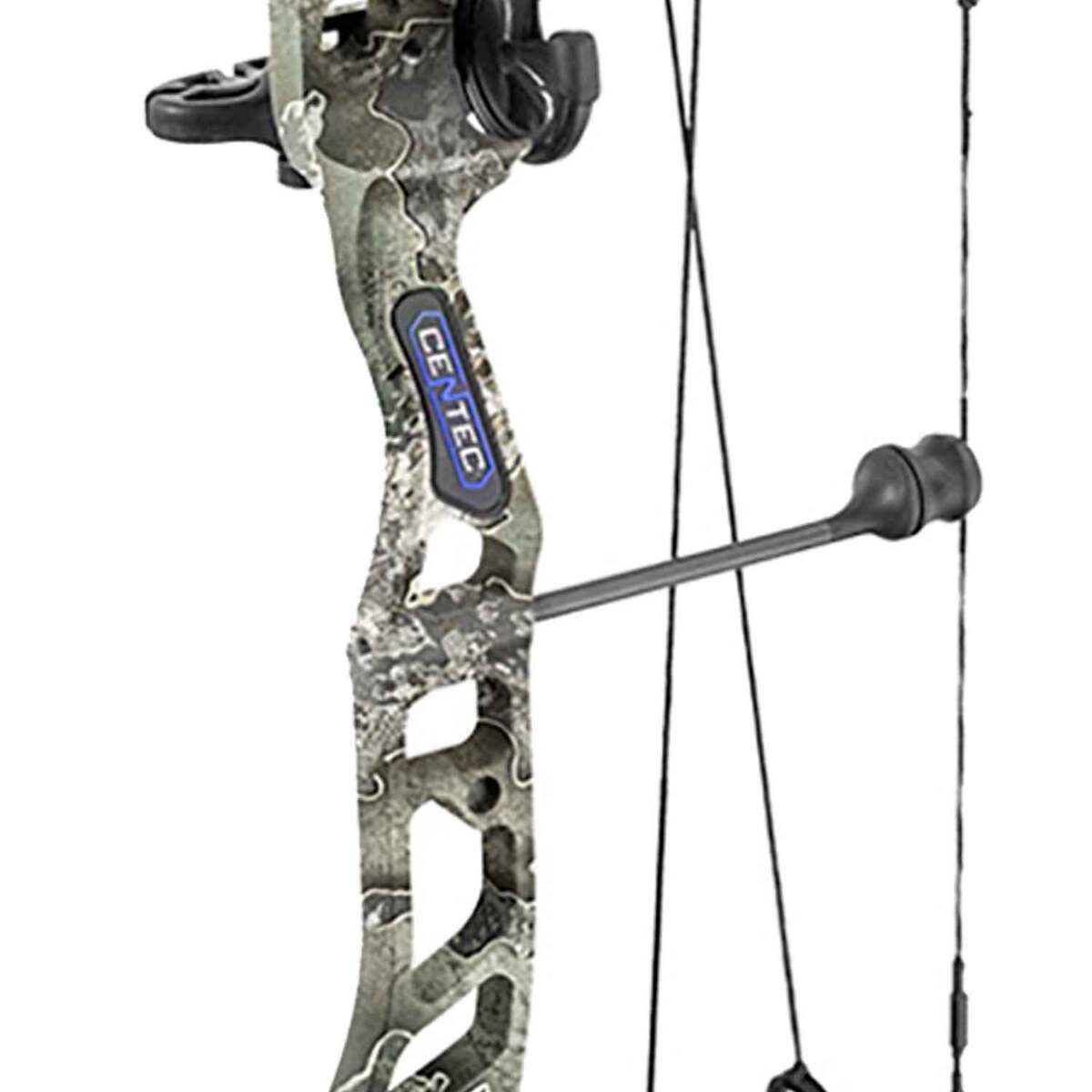 Quest Centec 55-70lbs Right Hand Realtree Escape Camo Compound Bow ...